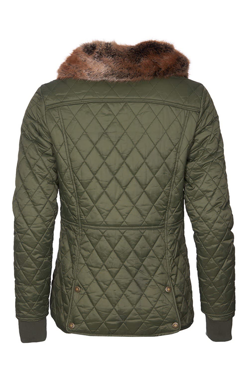 barbour hawthorns quilted jacket