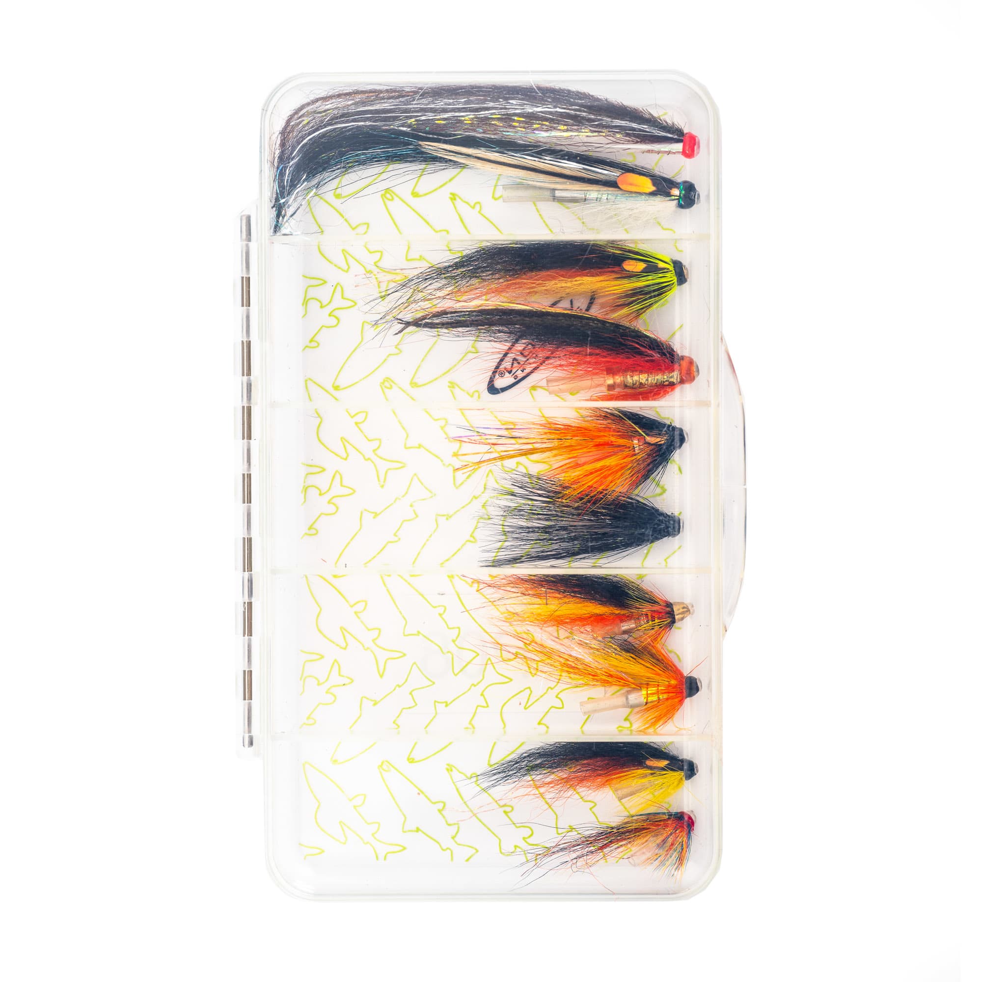 Caladonian Low Water Salmon Tube Fly Selection x 10 Plus Free Case -  Fawcetts Online