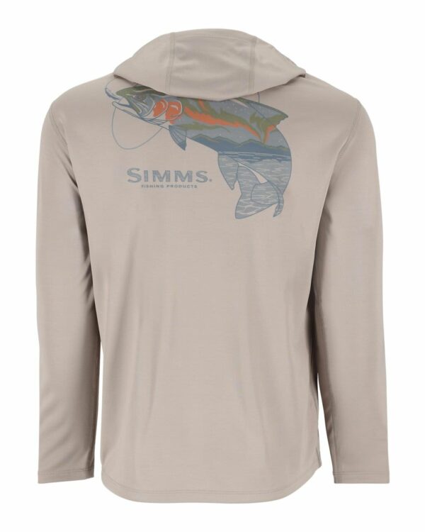 Simms Tech Hoody Artist Series Dolomite Trout - Image 2