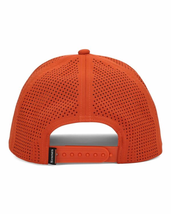 Simms Double Haul Tech Trucker Cap Simms Orange - Image 3